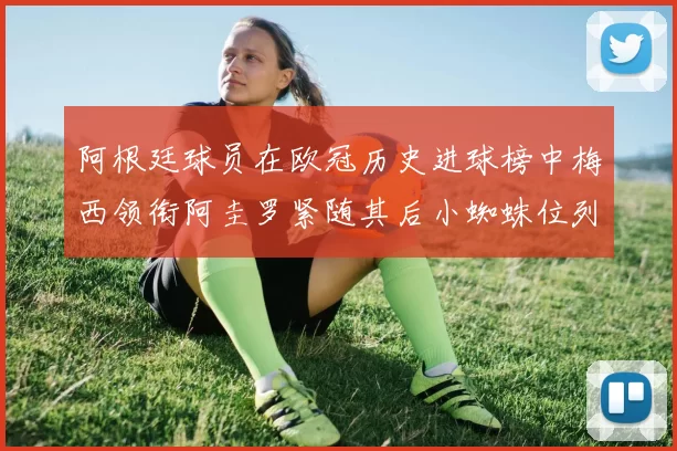阿根廷球员在欧冠历史进球榜中梅西领衔阿圭罗紧随其后小蜘蛛位列第七